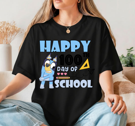 Happy 100th Day of School – 100 Days DTF Transfer