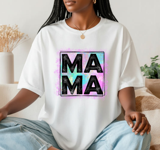 Mom Est 2024 – Mother's Day Floral DTF Transfer