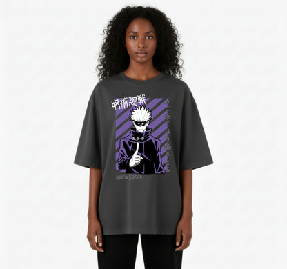 Purple Hair Neko Girl – Anime DTF Transfer