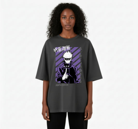 Purple Hair Neko Girl – Anime DTF Transfer