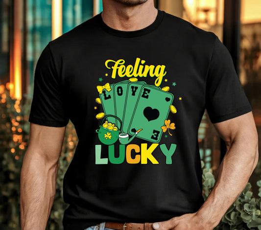 I'm Just Here For The Shenanigans Shamrock – St. Patrick's Day DTF Transfer