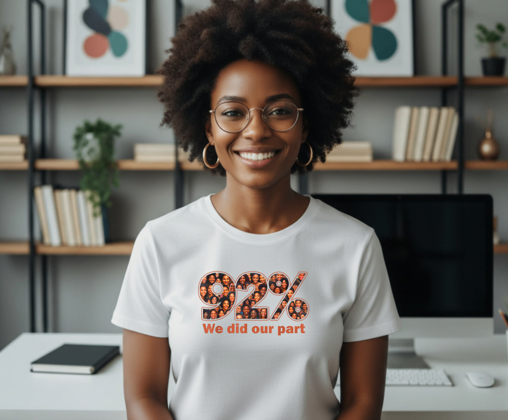 Natural Hair Woman Silhouette – Black History DTF Transfer