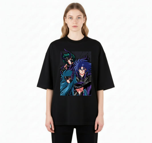 Blue-Haired Anime Cat Girl – DTF Transfer