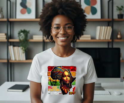 BLACK HISTORY IS AMERICAN HISTORY – Black History DTF Transfer