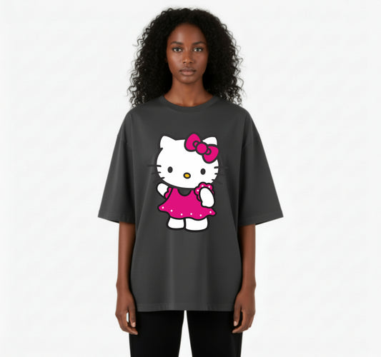 Hello Kitty – Kawaii Anime DTF Transfer