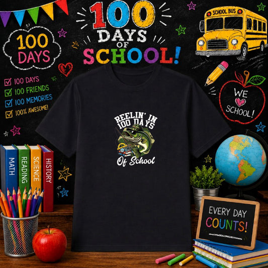 100 DAYS SMARTER – 100 Days Of School DTF Transfer – by Ink Rush – Premade Transfers – Education, School Events