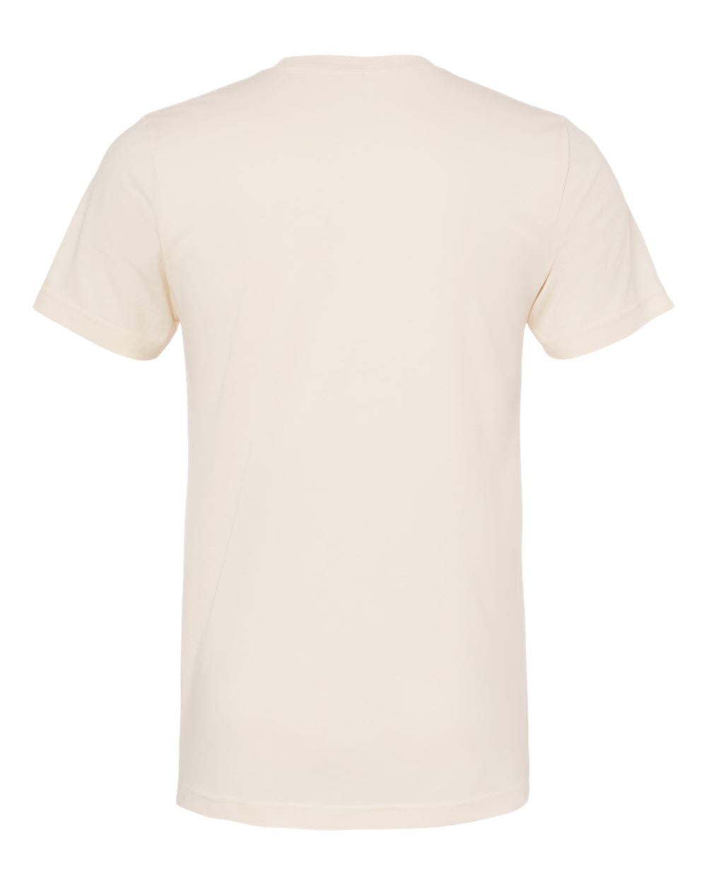 BELLA + CANVAS 3001CVC CVC Jersey Tee - Heather Natural - Back View