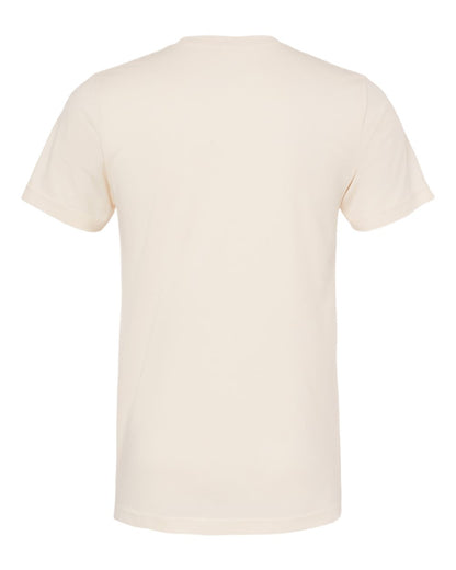 BELLA + CANVAS 3001CVC CVC Jersey Tee - Heather Natural - Back View