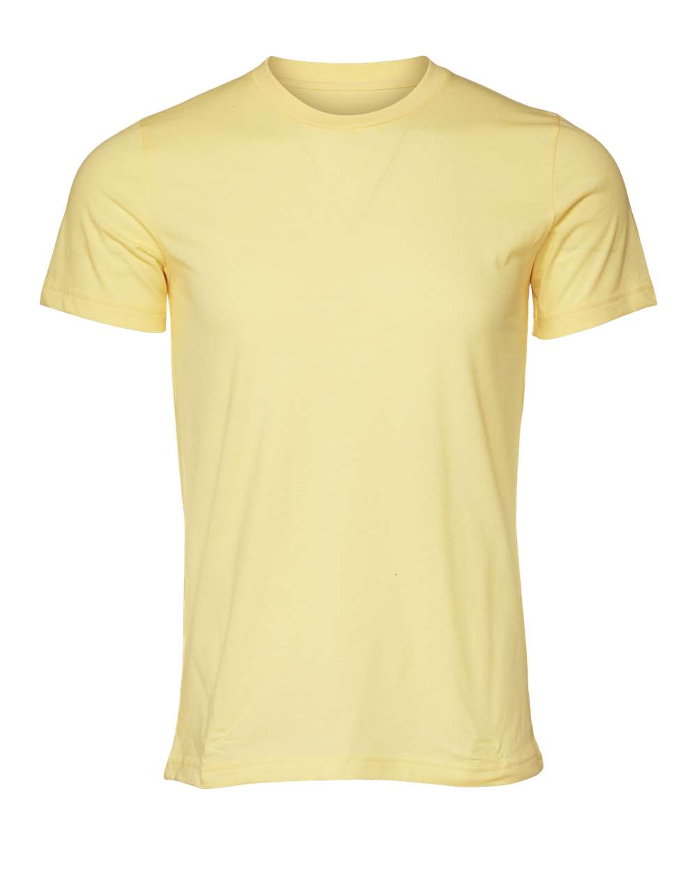 BELLA + CANVAS 3001CVC CVC Jersey Tee - Heather French Vanilla - Front View