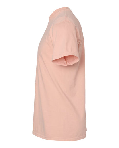 Comfort Colors 1717 Unisex Garment-Dyed Heavyweight T-Shirt - Peachy - Direct Side