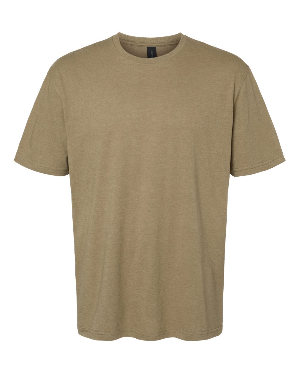 Gildan 64000CVC Unisex Softstyle® CVC T-Shirt - Dune Mist - Front View