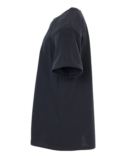 Gildan 64000B Youth Softstyle® T-Shirt - Black - Direct Side