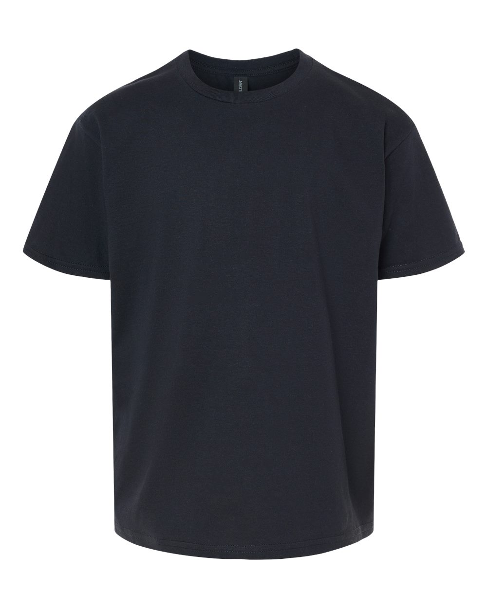 Gildan 64000B Youth Softstyle® T-Shirt - Black - Front View