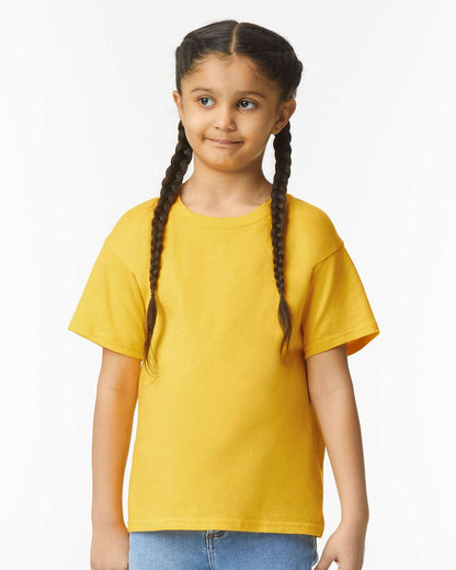 Gildan 64000B Youth Softstyle® T-Shirt - Daisy - On Model Front