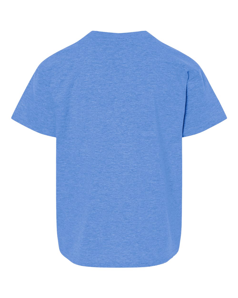 Gildan 64000B Youth Softstyle® T-Shirt - Heather Royal - Back View