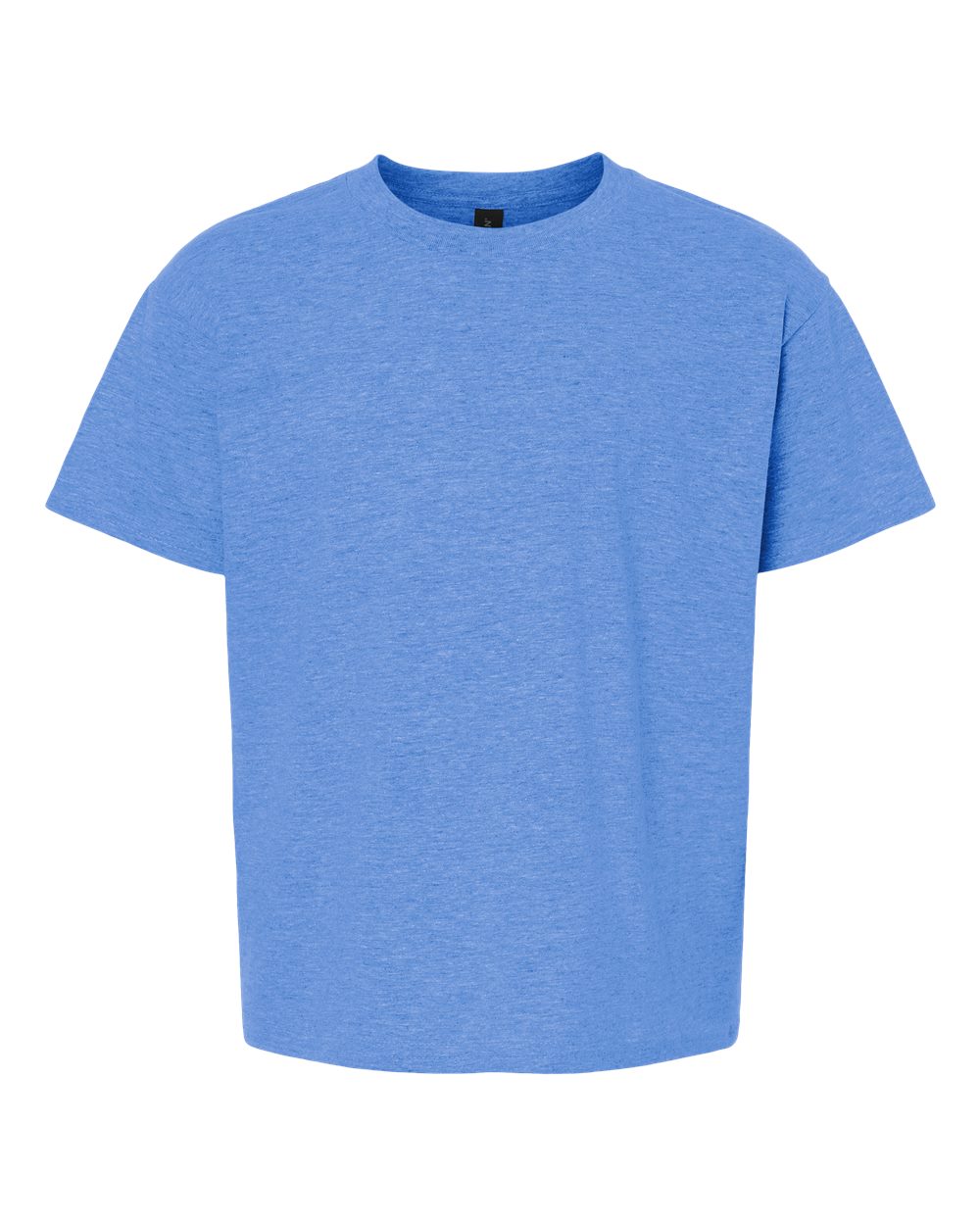 Gildan 64000B Youth Softstyle® T-Shirt - Heather Royal - Front View