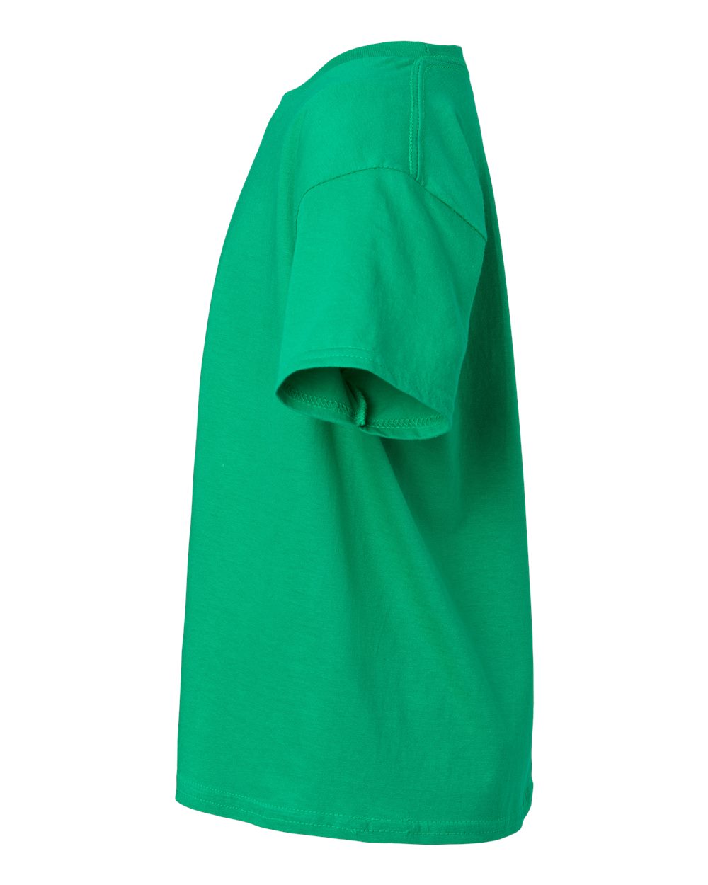 Gildan 64000B Youth Softstyle® T-Shirt - Irish Green - Direct Side