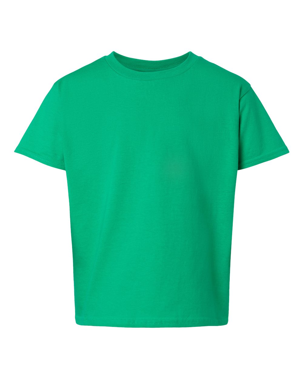 Gildan 64000B Youth Softstyle® T-Shirt - Irish Green - Front View
