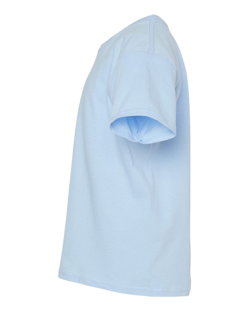 Gildan 64000B Youth Softstyle® T-Shirt - Light Blue - Direct Side