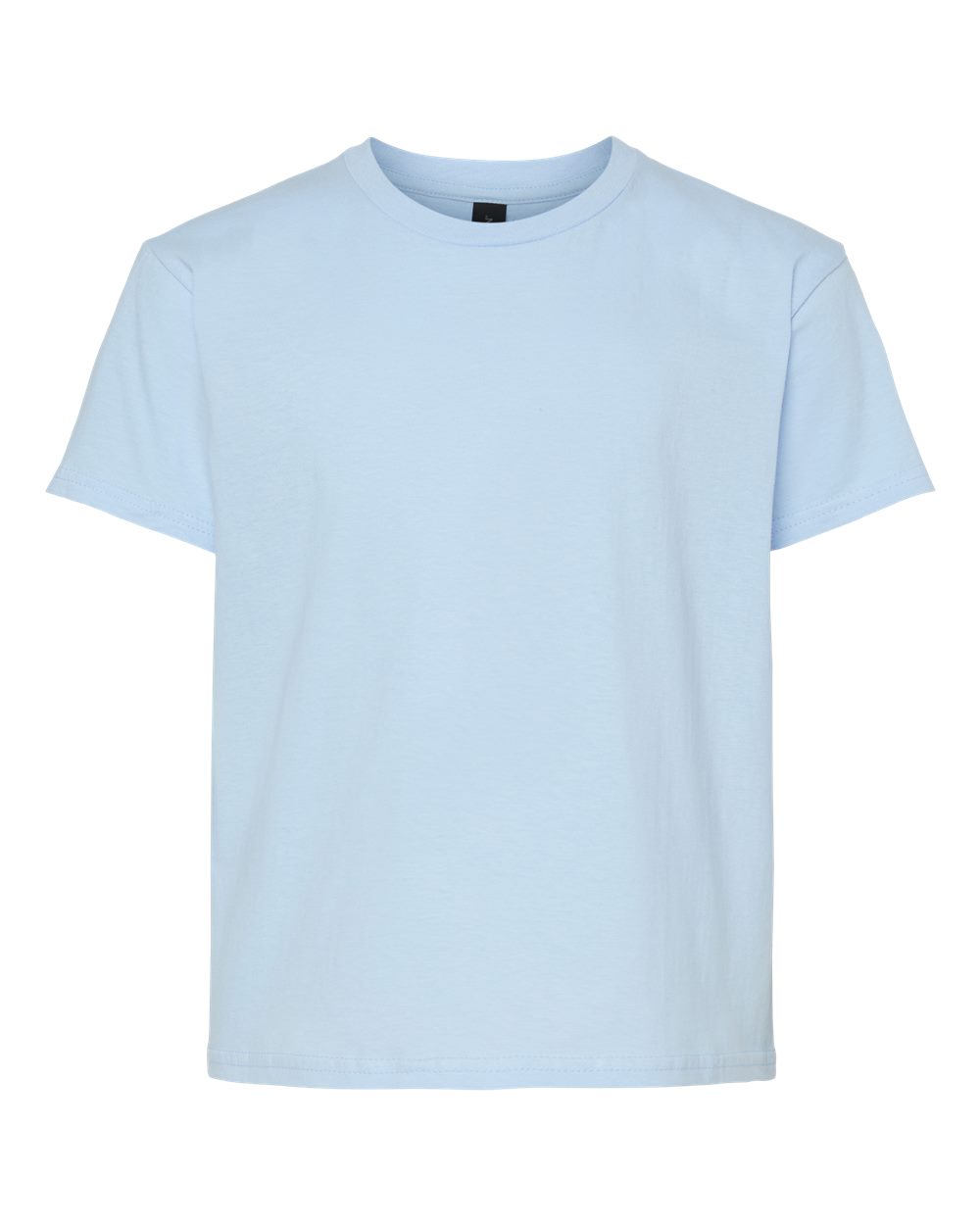 Gildan 64000B Youth Softstyle® T-Shirt - Light Blue - Front View