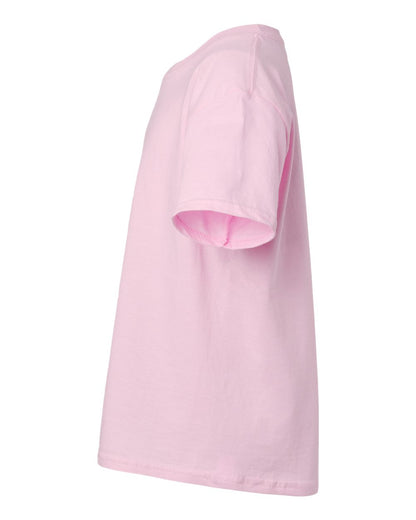 Gildan 64000B Youth Softstyle® T-Shirt - Light Pink - Direct Side