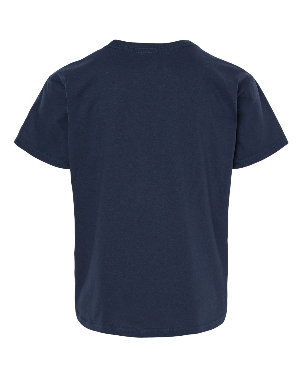Gildan 64000B Youth Softstyle® T-Shirt - Navy - Back View