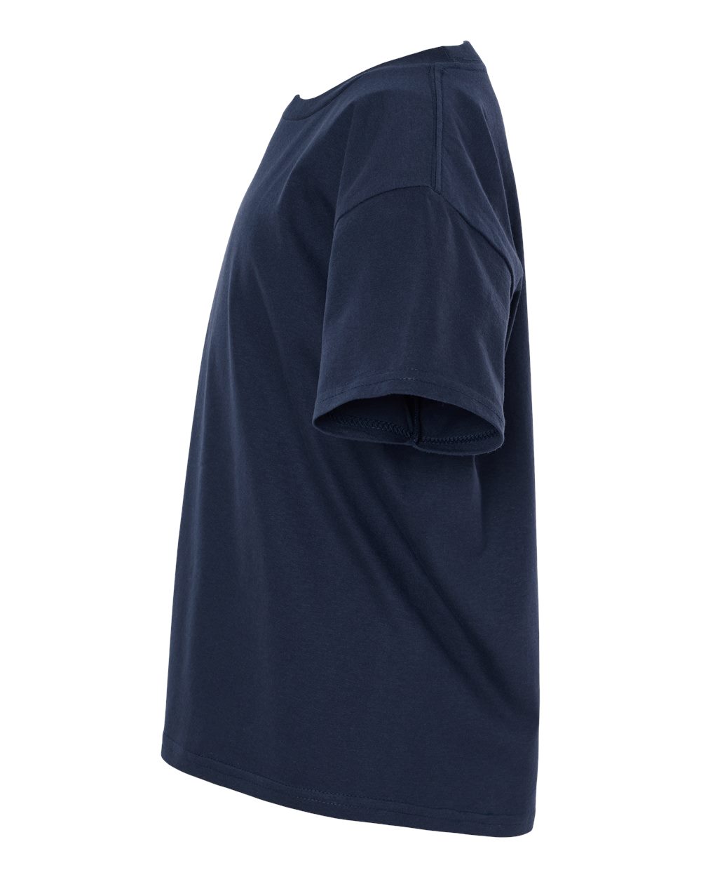 Gildan 64000B Youth Softstyle® T-Shirt - Navy - Direct Side