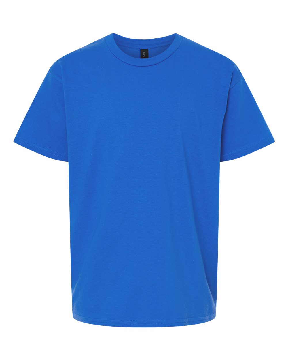 Gildan 64000B Youth Softstyle® T-Shirt - Royal - Front View