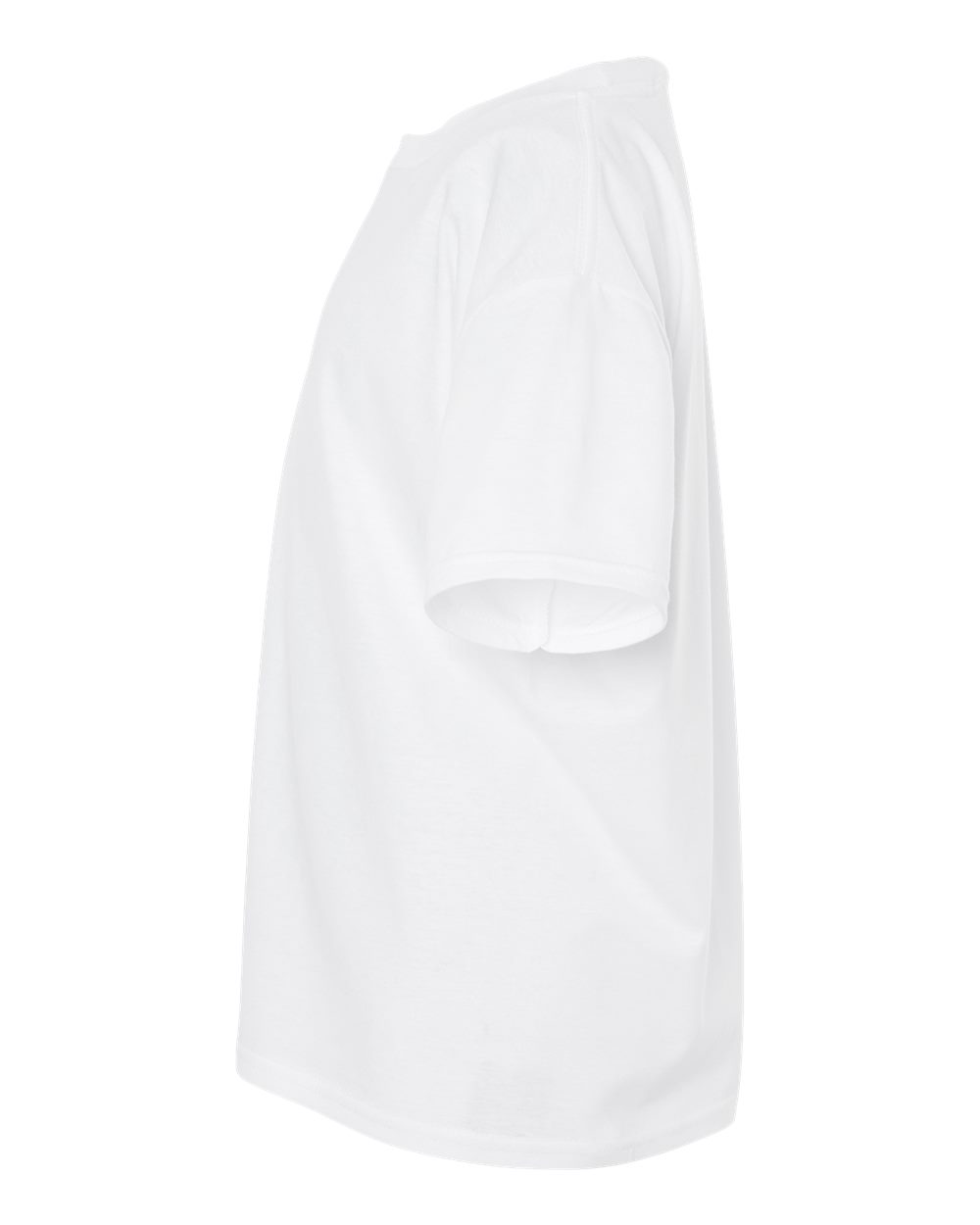 Gildan 64000B Youth Softstyle® T-Shirt - White - Direct Side