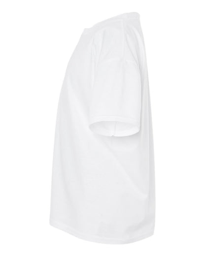 Gildan 64000B Youth Softstyle® T-Shirt - White - Direct Side
