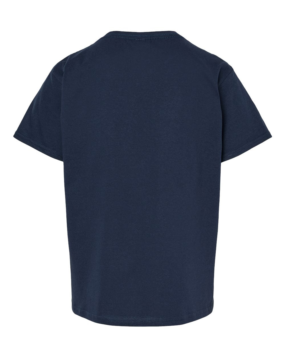 Gildan 65000B Youth Softstyle® Midweight T-Shirt - Navy - Back View