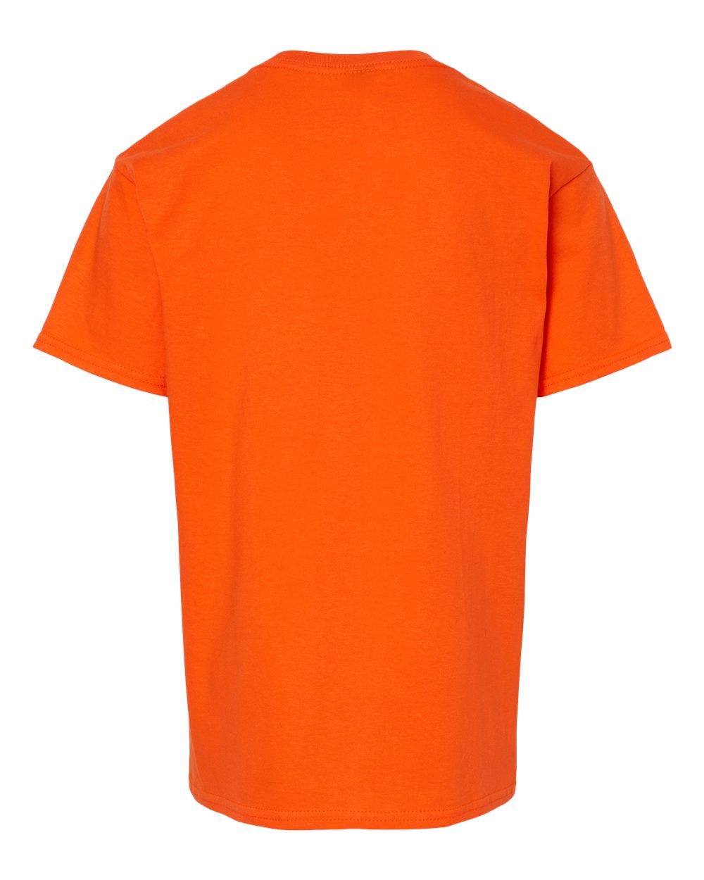 Gildan 65000B Youth Softstyle® Midweight T-Shirt - Orange - Back View
