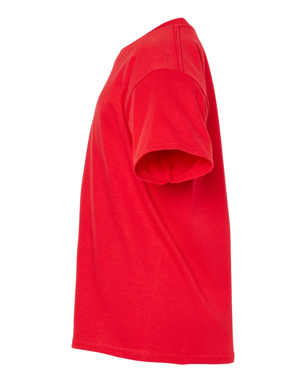 Gildan 65000B Youth Softstyle® Midweight T-Shirt - Red - Direct Side