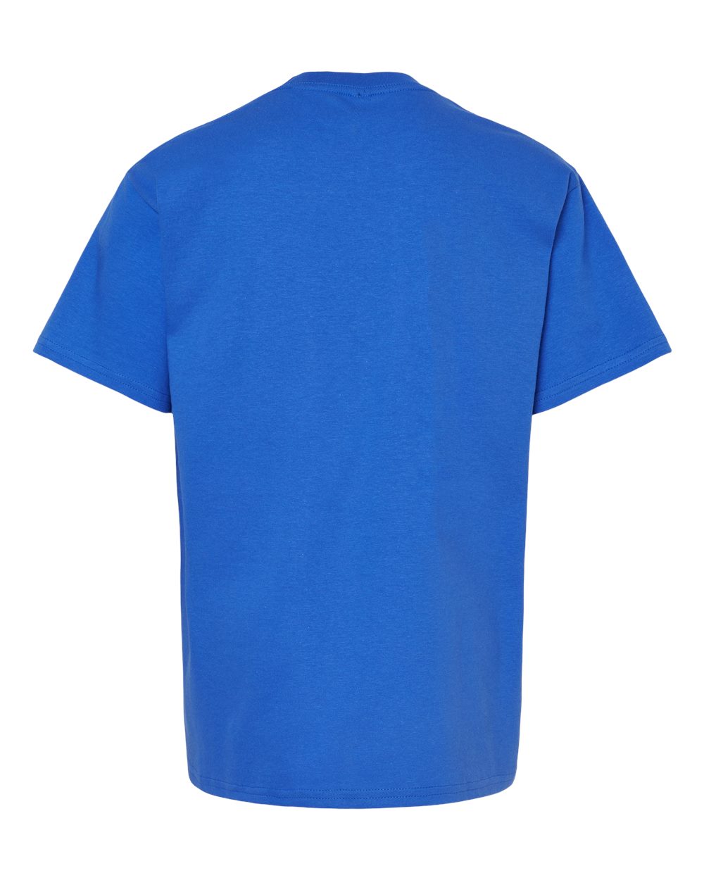 Gildan 65000B Youth Softstyle® Midweight T-Shirt - Royal - Back View