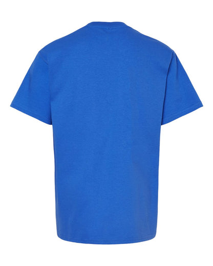 Gildan 65000B Youth Softstyle® Midweight T-Shirt - Royal - Back View