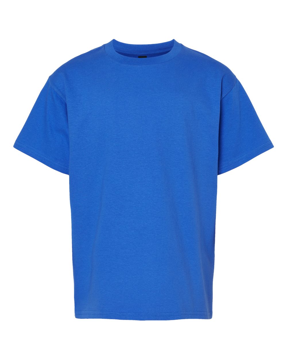 Gildan 65000B Youth Softstyle® Midweight T-Shirt - Royal - Front View