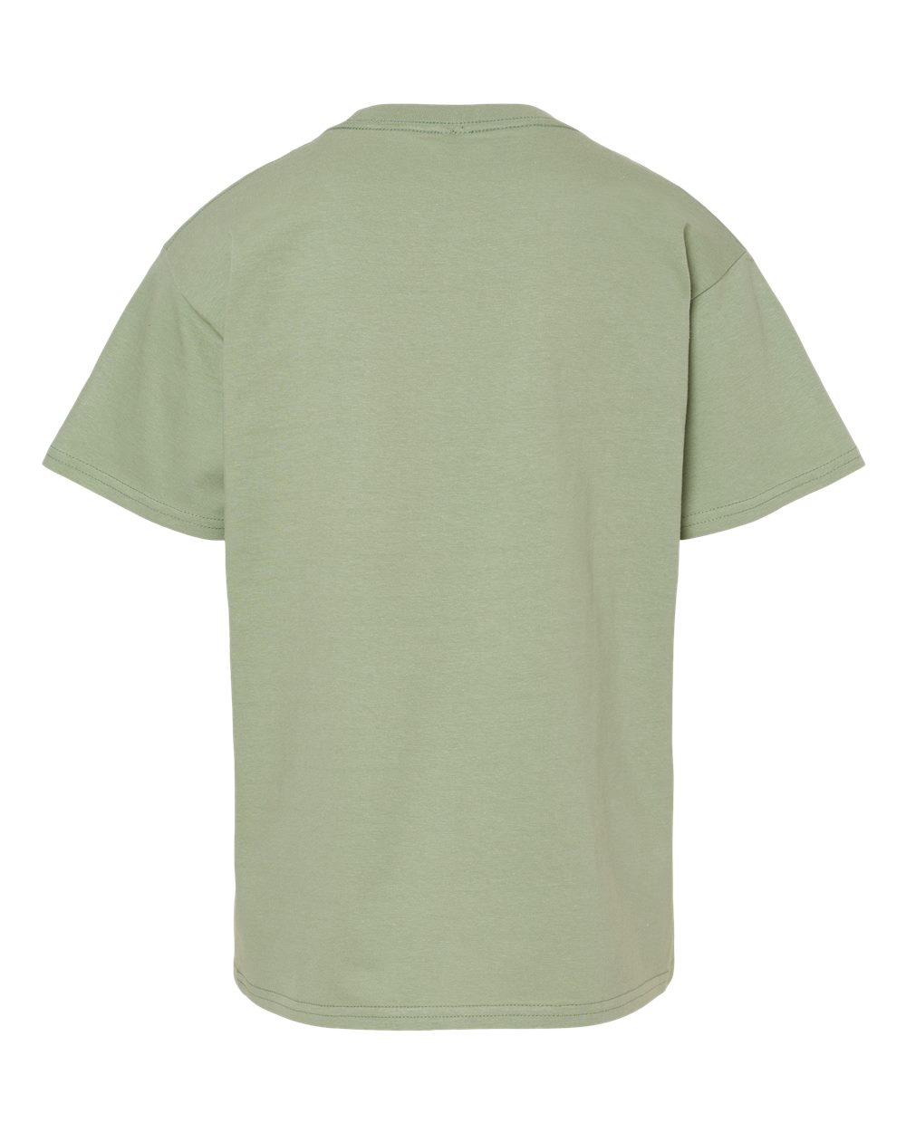 Gildan 65000B Youth Softstyle® Midweight T-Shirt - Sage - Back View