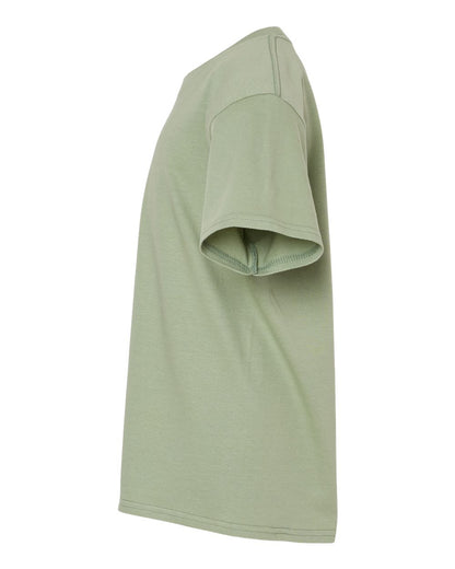 Gildan 65000B Youth Softstyle® Midweight T-Shirt - Sage - Direct Side