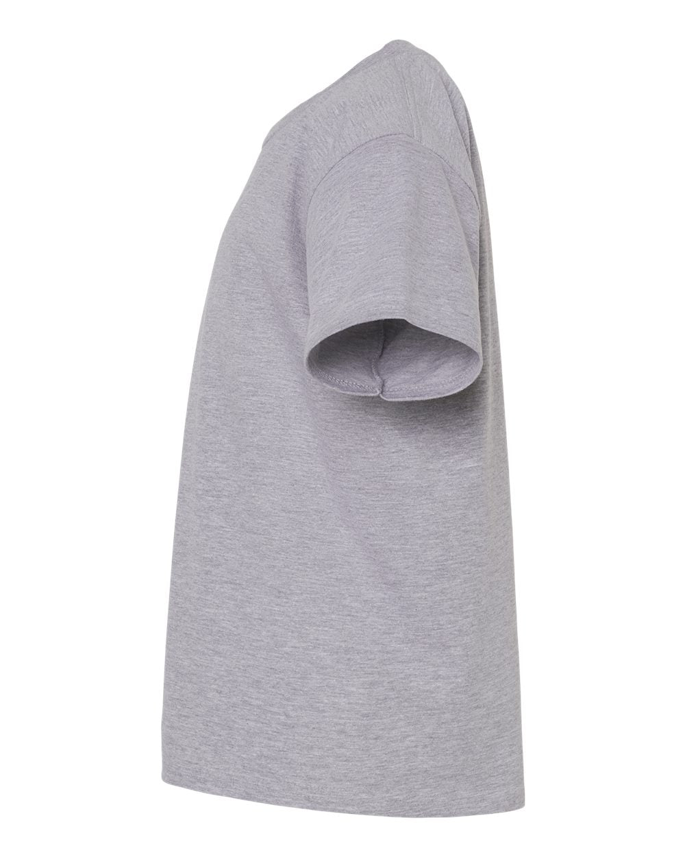 Gildan 65000B Youth Softstyle® Midweight T-Shirt - Sport Grey - Direct Side