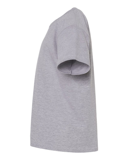 Gildan 65000B Youth Softstyle® Midweight T-Shirt - Sport Grey - Direct Side