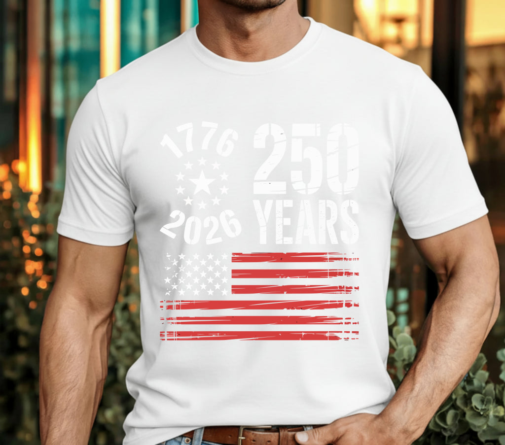USA 250 Years Eagle – Patriotic DTF Transfer