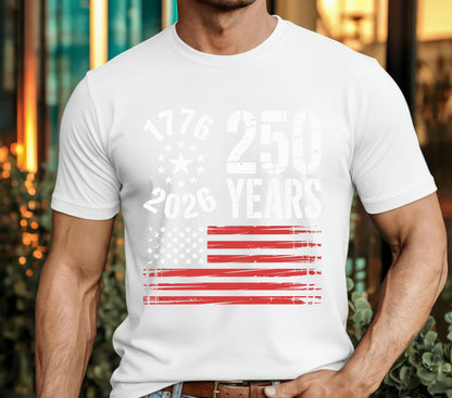 USA 250 Years Eagle – Patriotic DTF Transfer