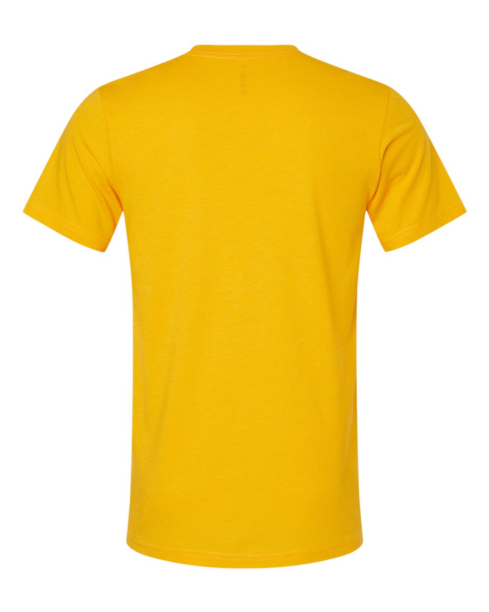 BELLA + CANVAS 3001CVC CVC Jersey Tee - Heather Gold - Back View