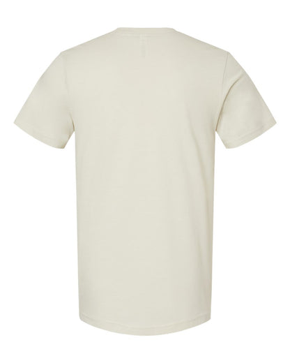 BELLA + CANVAS 3001CVC CVC Jersey Tee - Heather Oatmeal - Back View