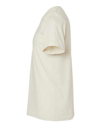 BELLA + CANVAS 3001CVC CVC Jersey Tee - Heather Oatmeal - Direct Side
