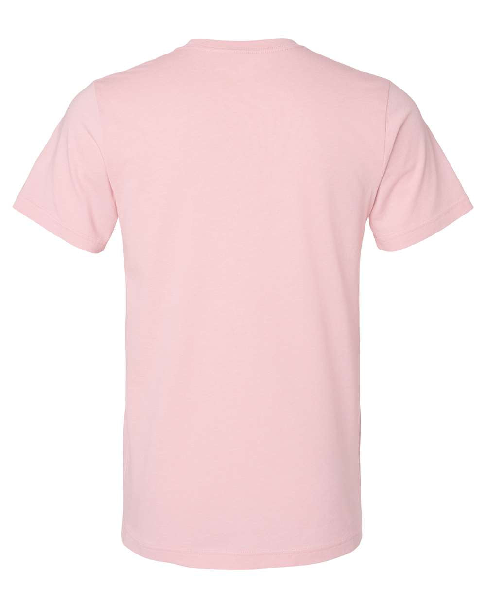 BELLA + CANVAS 3001CVC CVC Jersey Tee - Heather Pink - Back View