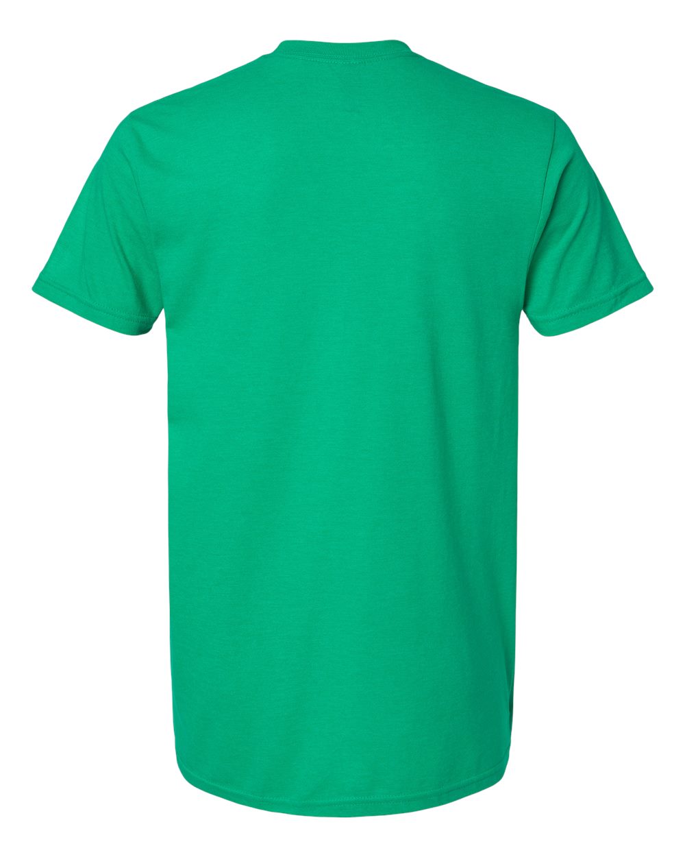 Gildan 64000CVC Unisex Softstyle® CVC T-Shirt - Kelly Mist - Back View