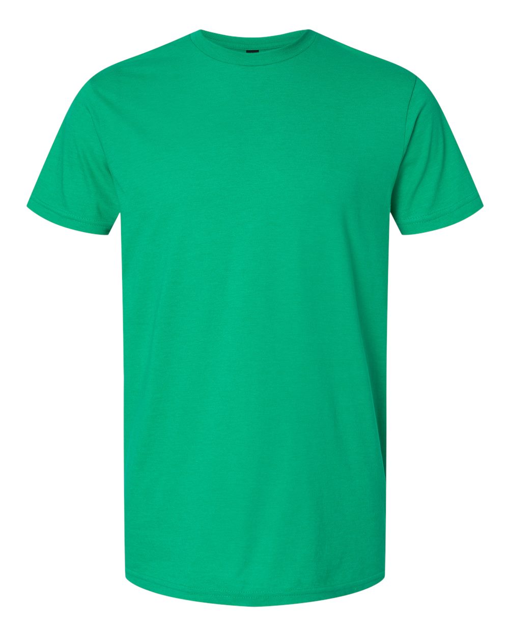 Gildan 64000CVC Unisex Softstyle® CVC T-Shirt - Kelly Mist - Front View