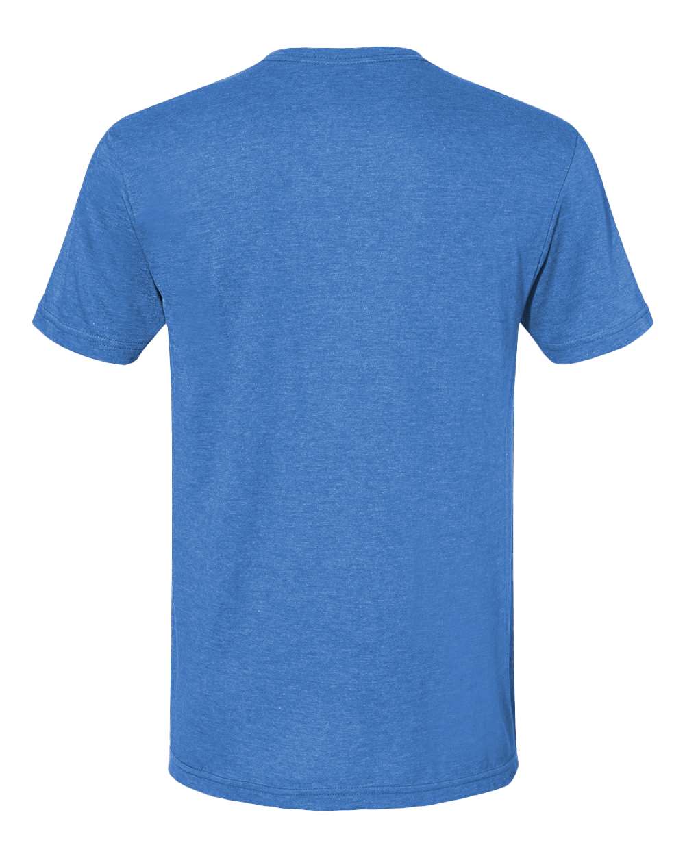 Gildan 64000CVC Unisex Softstyle® CVC T-Shirt - Carolina Blue Mist - Back View