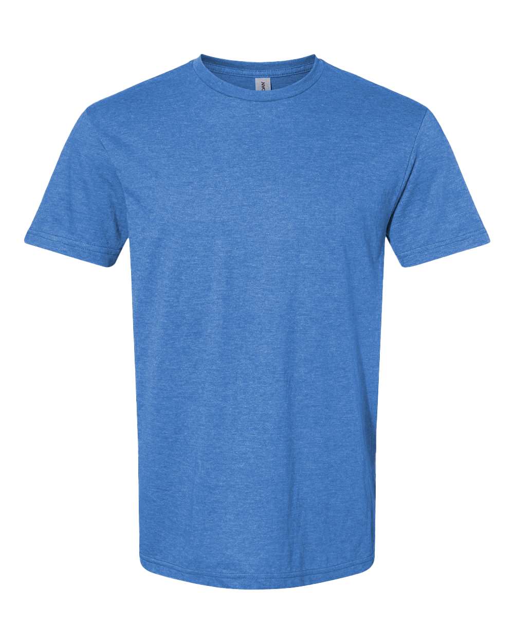 Gildan 64000CVC Unisex Softstyle® CVC T-Shirt - Carolina Blue Mist - Front View